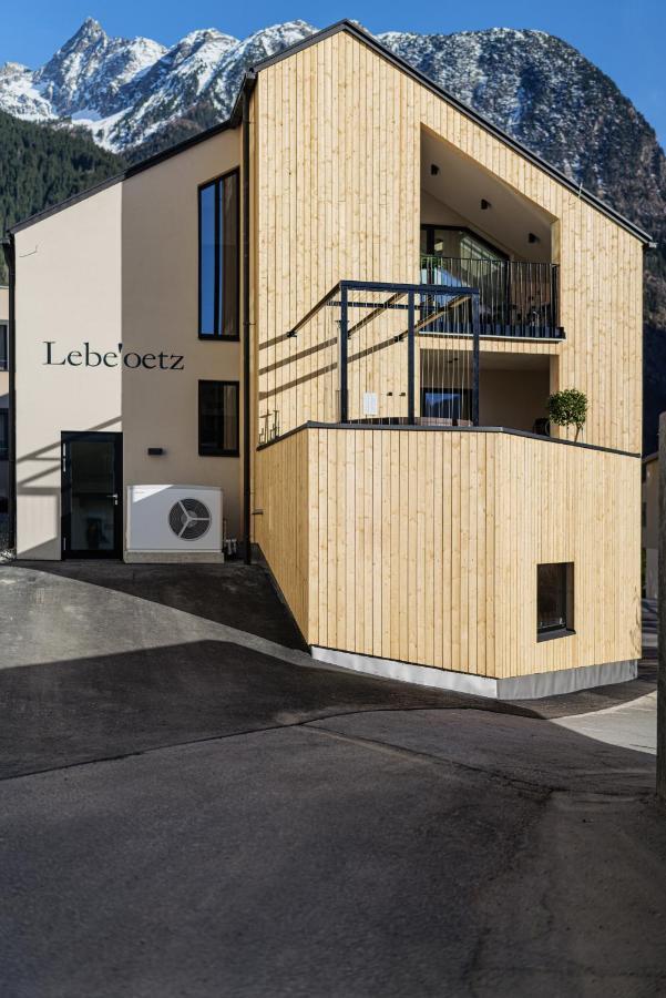 Lebe'Oetz - Das Ferienapartmenthaus Im Zentrum Von เอิทซ์ ภายนอก รูปภาพ